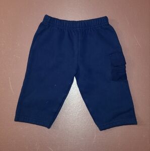 Bright blue infant sweatpants